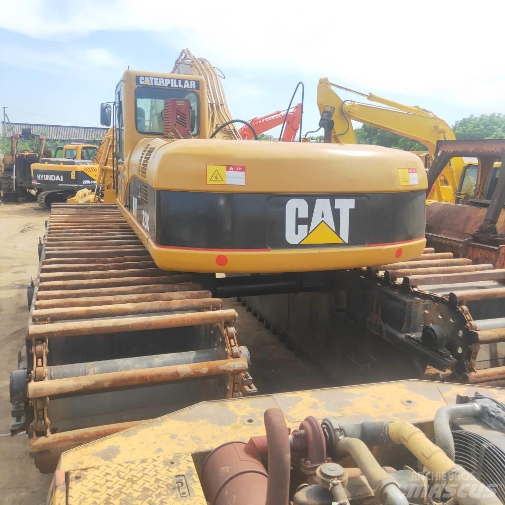 CAT 320C Excavator amfibiu