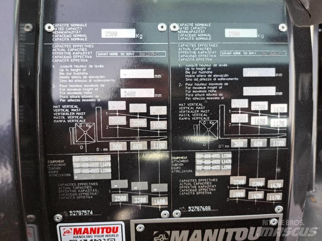 Manitou MC 25-4 Stivuitor diesel