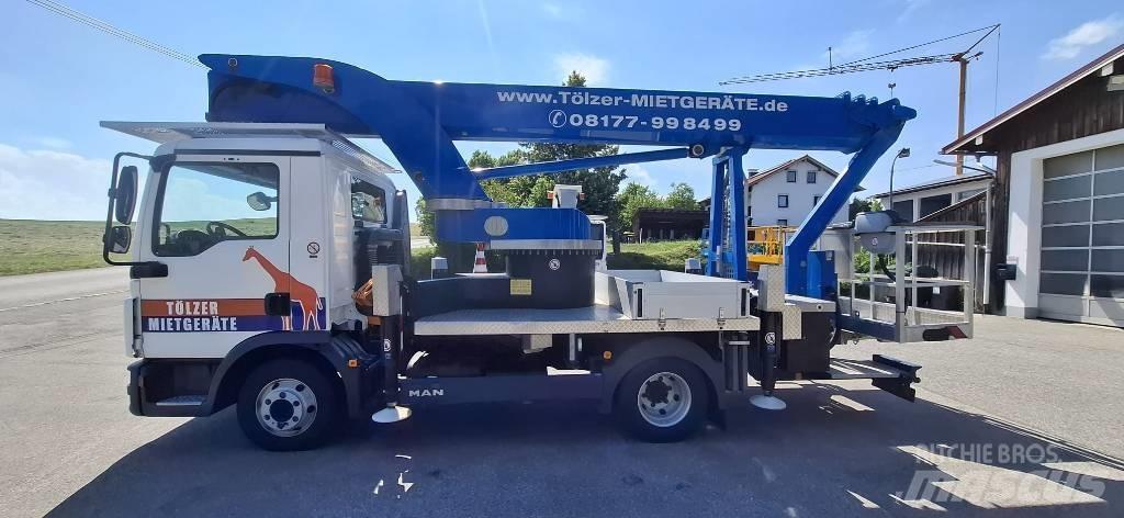 Palfinger P300 KS Platforme aeriene montate pe camion