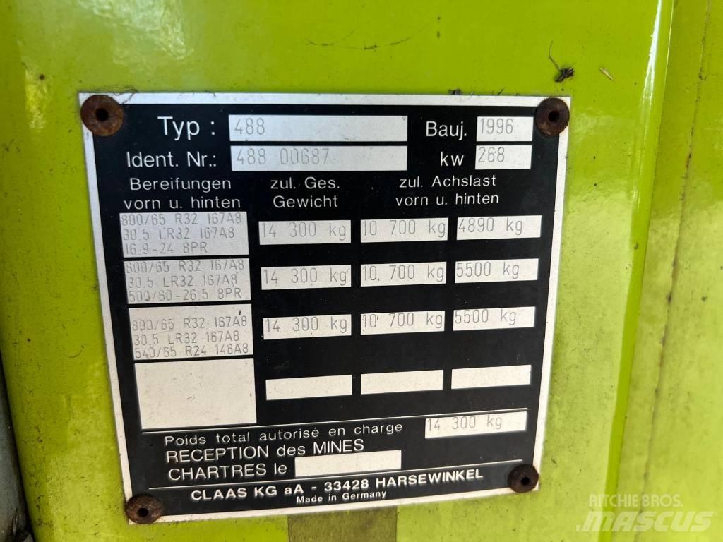 CLAAS Jaguar 840 Forajere cu autopropulsare