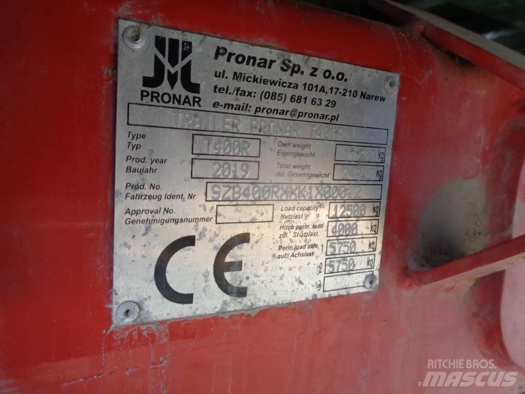 Pronar T 400R Remorci cu autoîncarcare