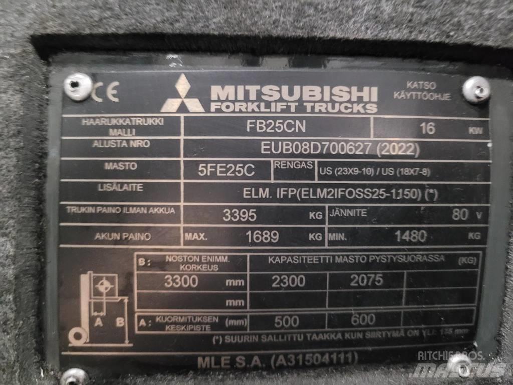 Mitsubishi FB 25 CN Stivuitor electric