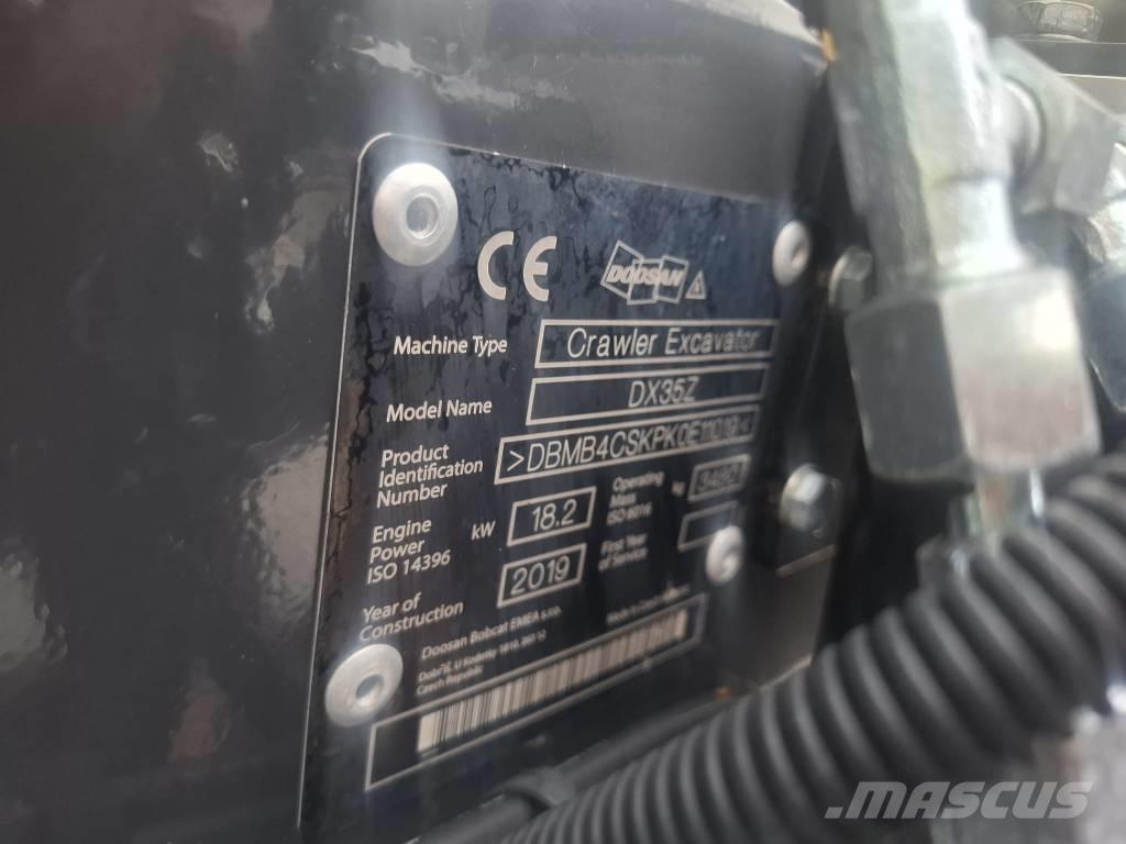 Doosan DX 35 Z Mini excavatoare < 7t