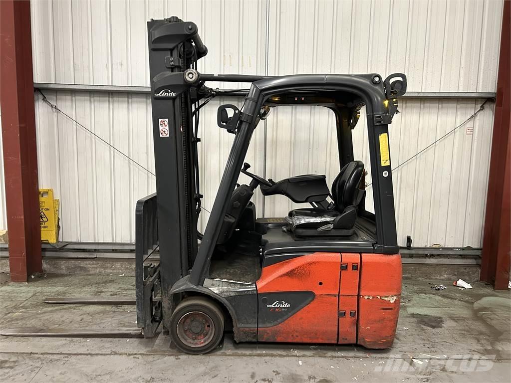 Linde E16C-02 Stivuitor electric