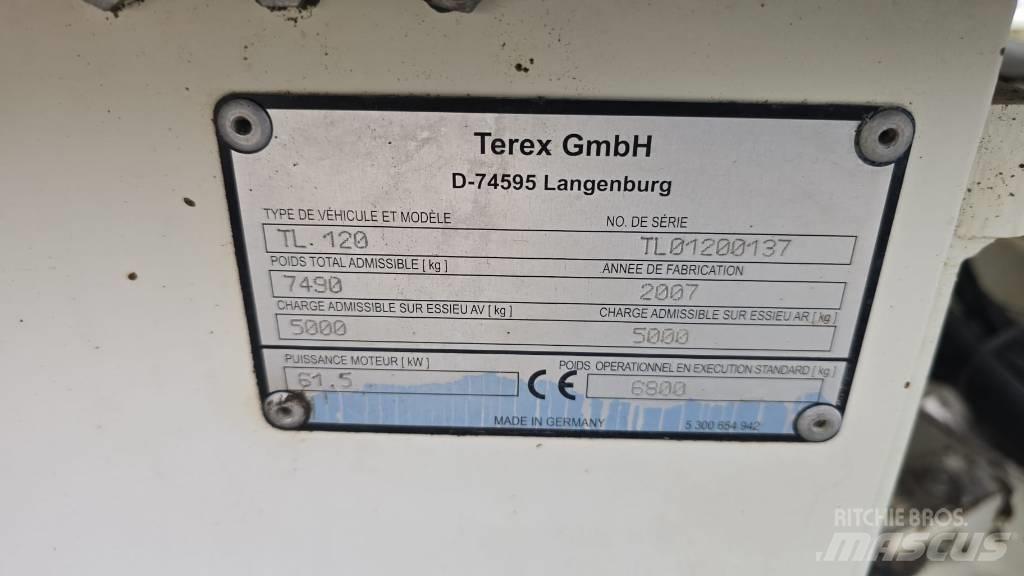Terex TL 120 Incarcator pe pneuri