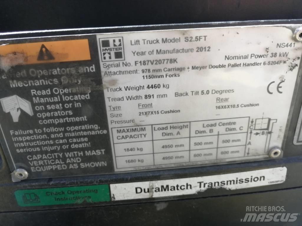 Hyster S2.5FT Stivuitor GPL