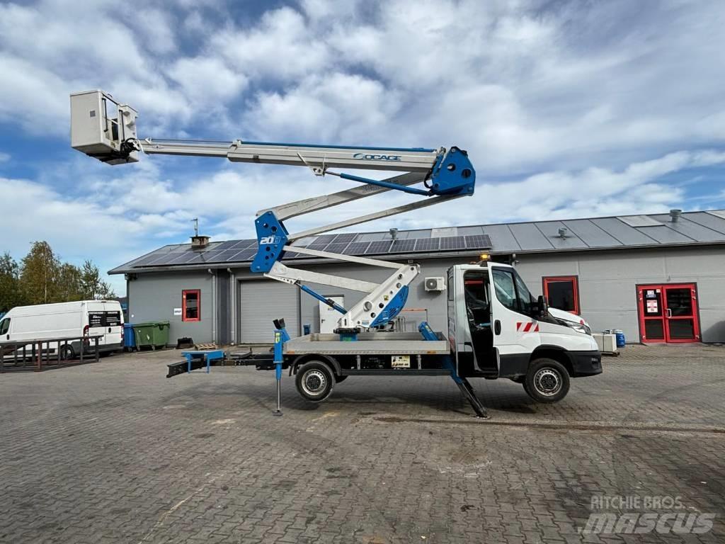 Iveco 35-140 Platforme aeriene montate pe camion