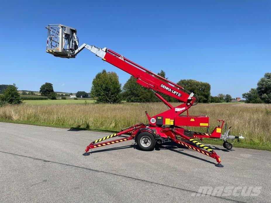 Denka-Lift DK 18 Platforme aeriene montate pe remorca