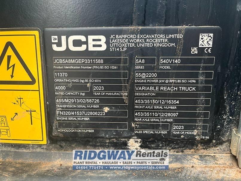 JCB 540-140 Stivuitoare telescopice