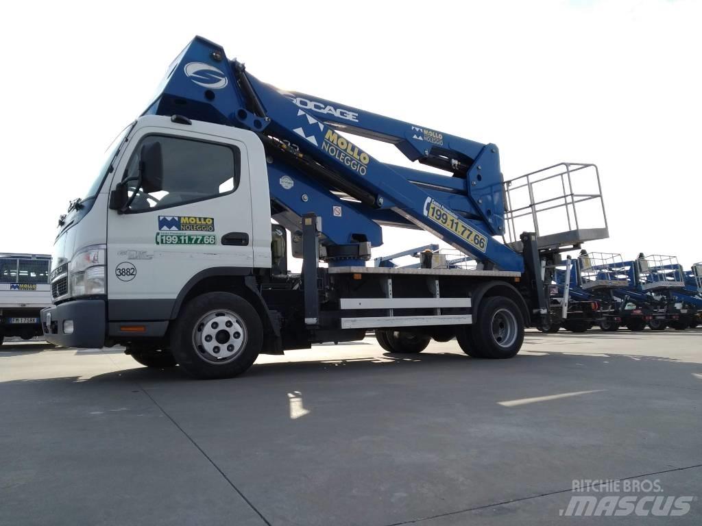Socage DA328 Platforme aeriene montate pe camion