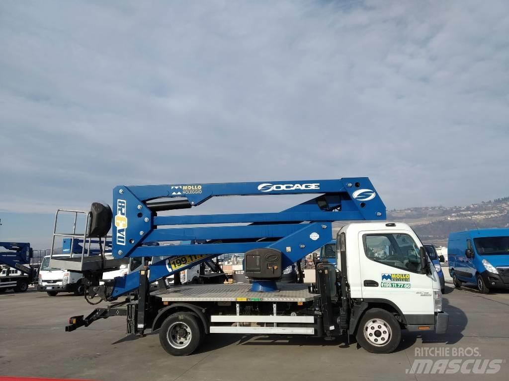 Socage DA328 Platforme aeriene montate pe camion