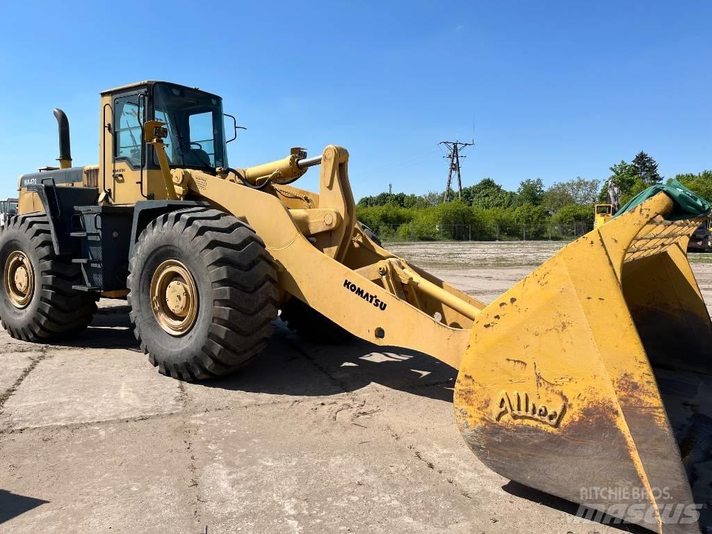 Komatsu WA 480 Incarcator pe pneuri