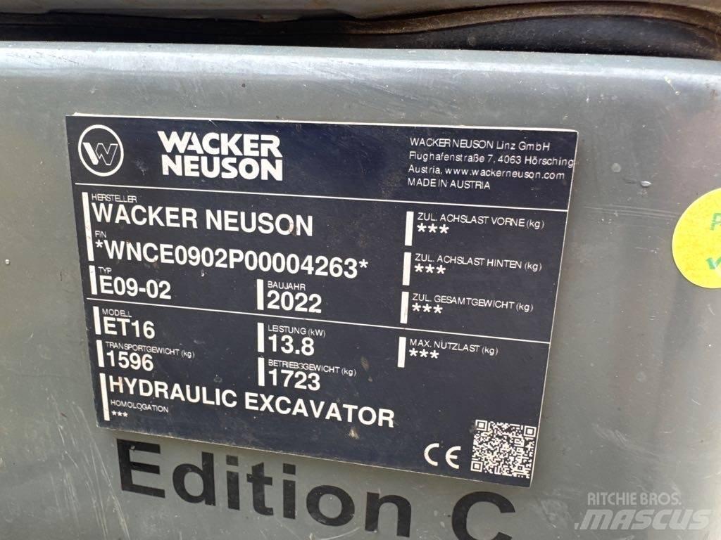 Wacker Neuson ET16 Excavatoare pe șenile
