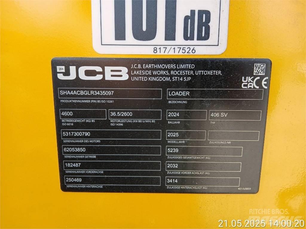 JCB 406 Incarcator pe pneuri