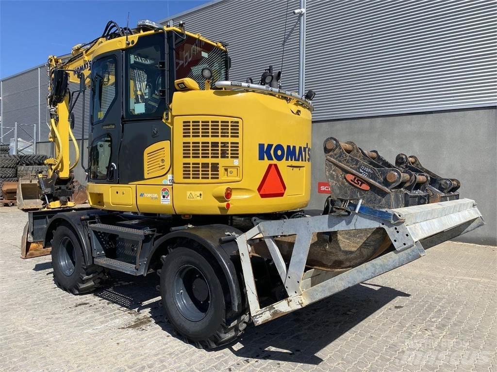 Komatsu PW118MR-11 Excavatoare cu roti