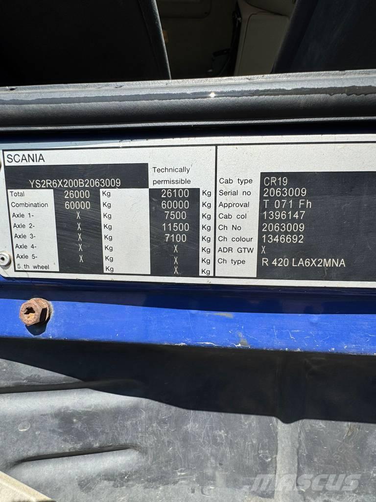 Scania R 420 Autotractoare