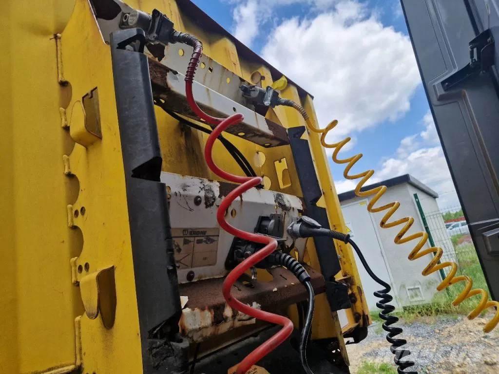 Krone SD 27 Flatbed/Dropside semi-trailers