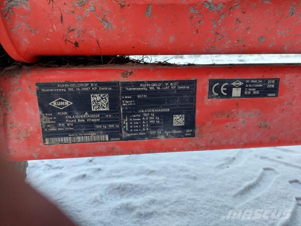 Kuhn RW 1810 3D Împachetatoare