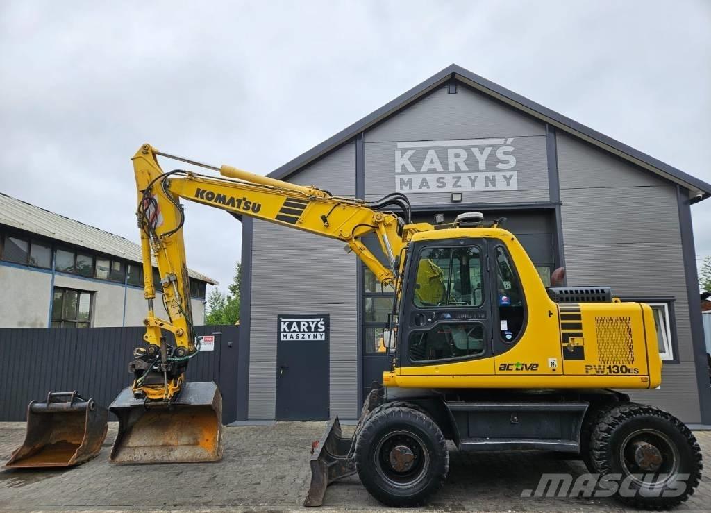 Komatsu PW 130ES-6K Excavatoare cu roti