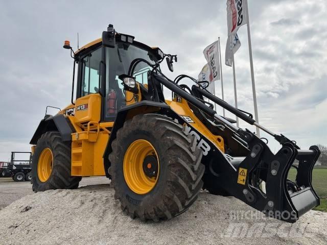 JCB 413 S Incarcator pe pneuri