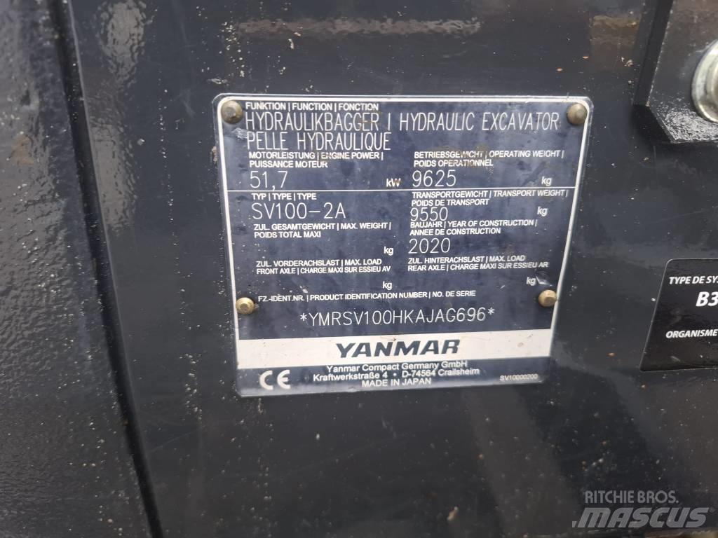 Yanmar SV 100-2A Excavatoare 7t - 12t