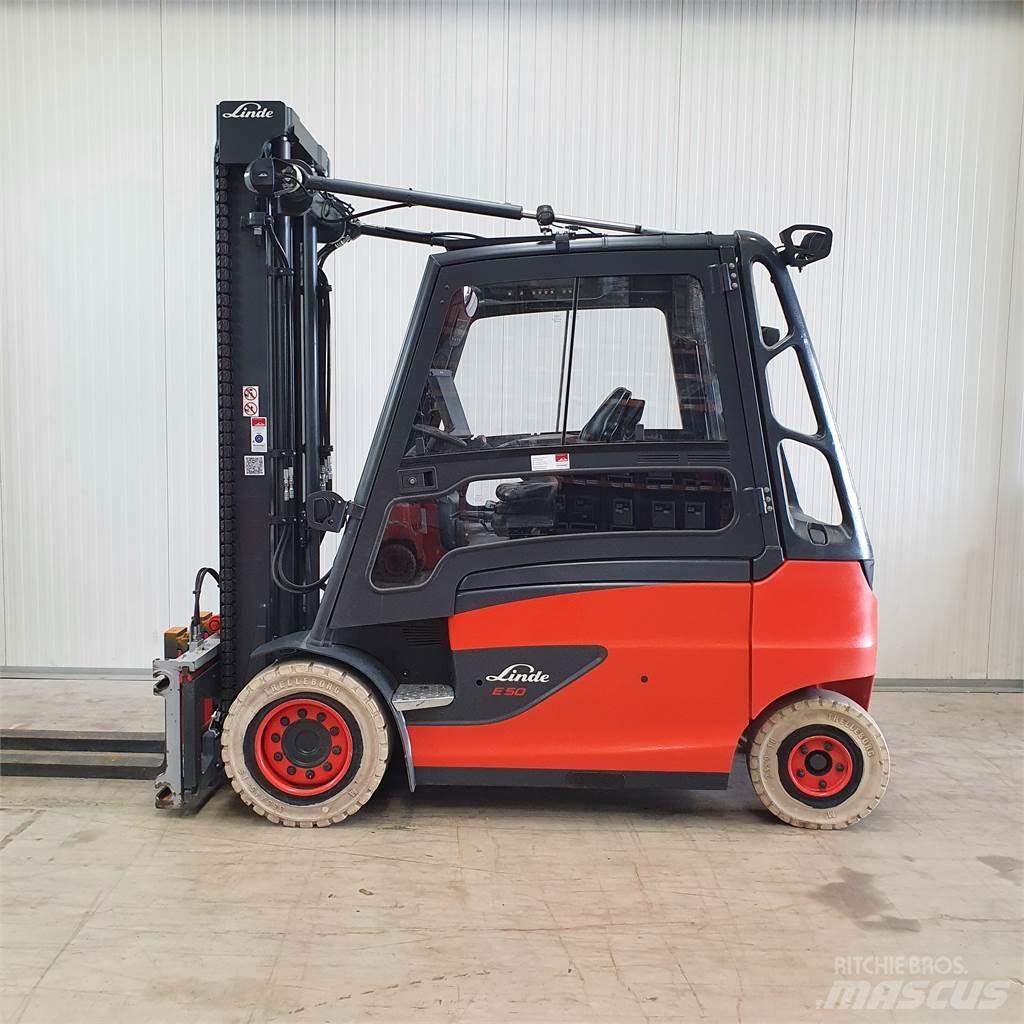 Linde E50HL Stivuitor electric