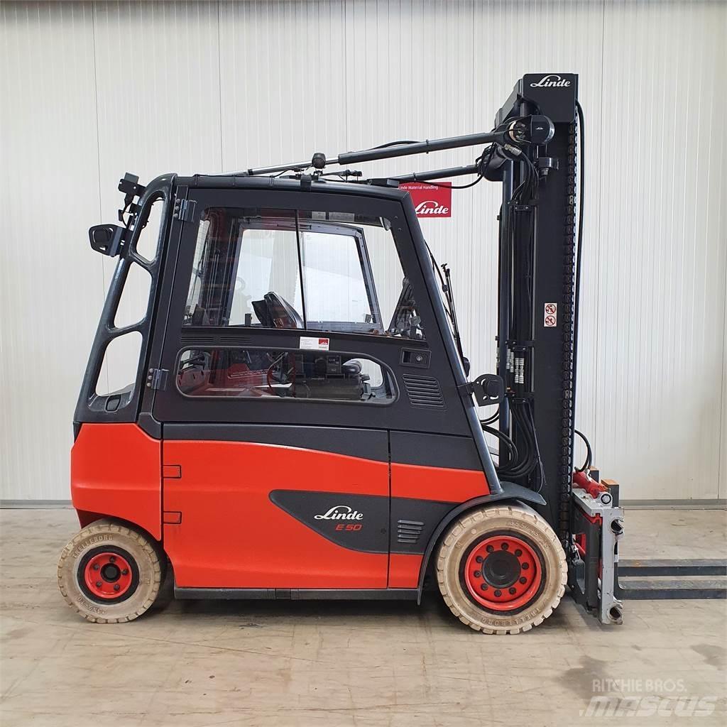 Linde E50HL Stivuitor electric