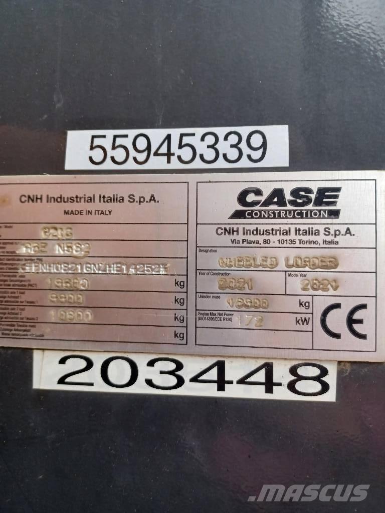 CASE 821G XR Incarcator pe pneuri