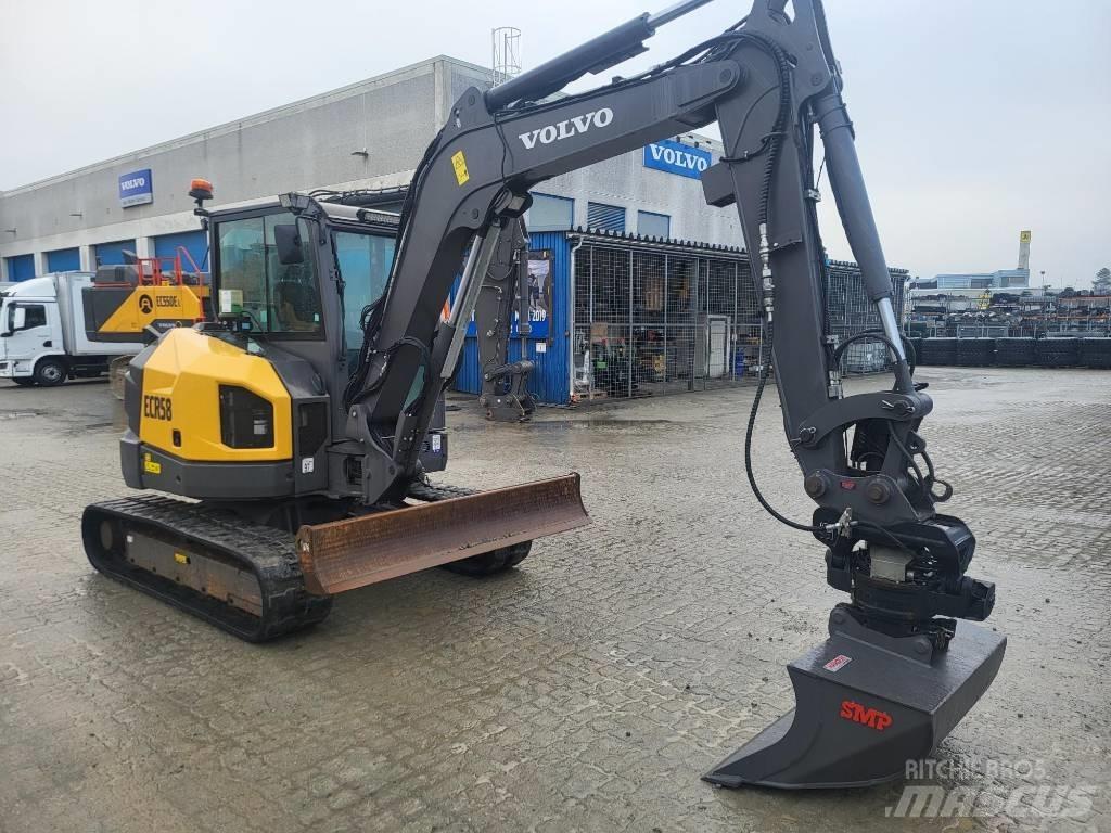 Volvo ECR58F Excavatoare 7t - 12t