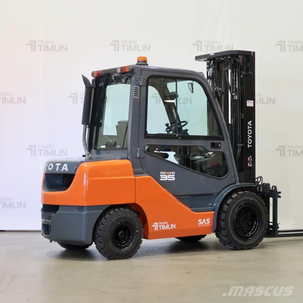 Toyota 02-8FDJF35 Stivuitor diesel