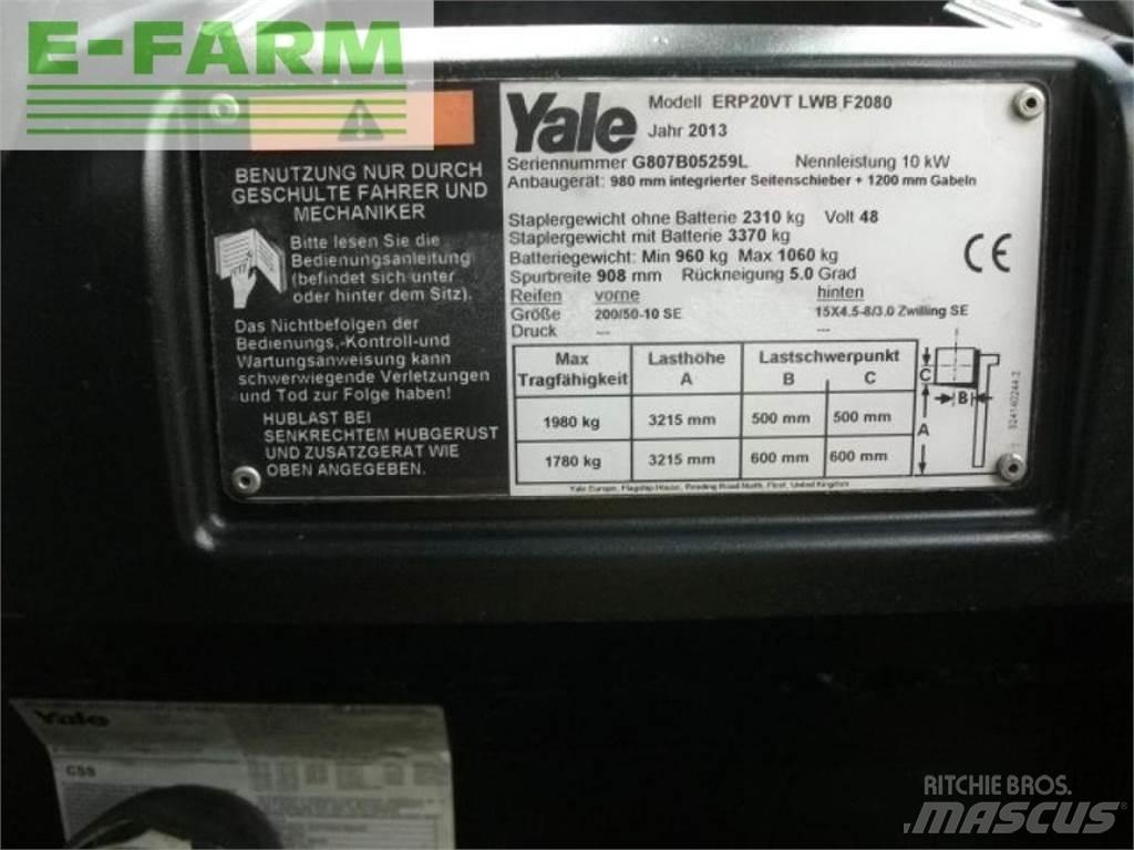 Yale erp 20 vt lwb Strivuitoare-altele