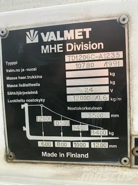 Valmet TD1206C-A123 Stivuitor diesel