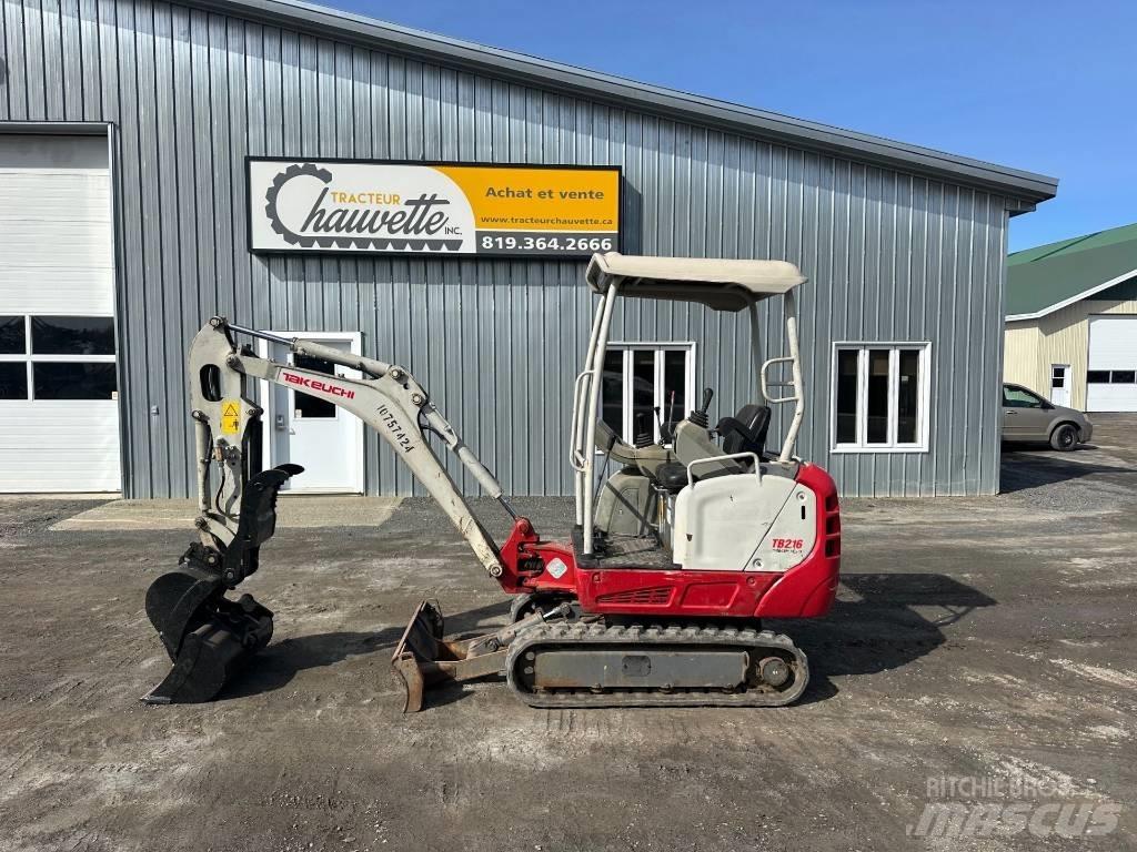 Takeuchi TB 216 Mini excavatoare < 7t