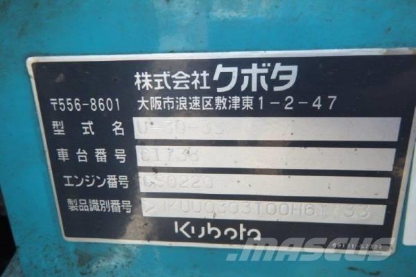 Kubota U-30-3S Mini excavatoare < 7t