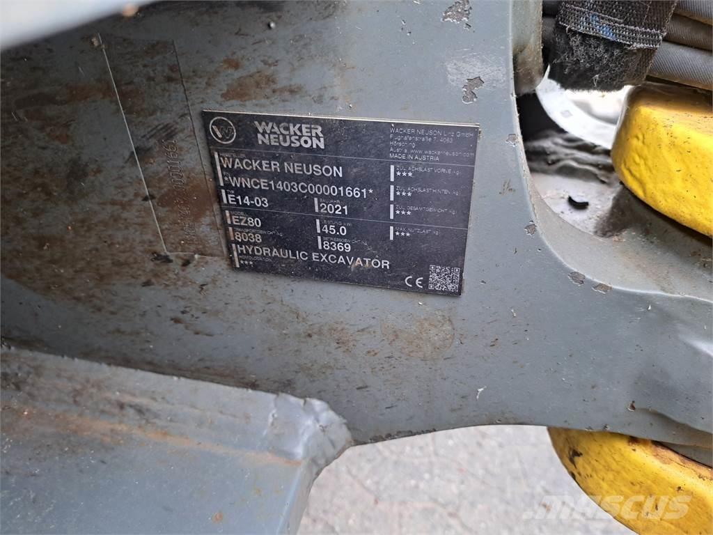 Wacker Neuson EZ80 Excavatoare pe șenile
