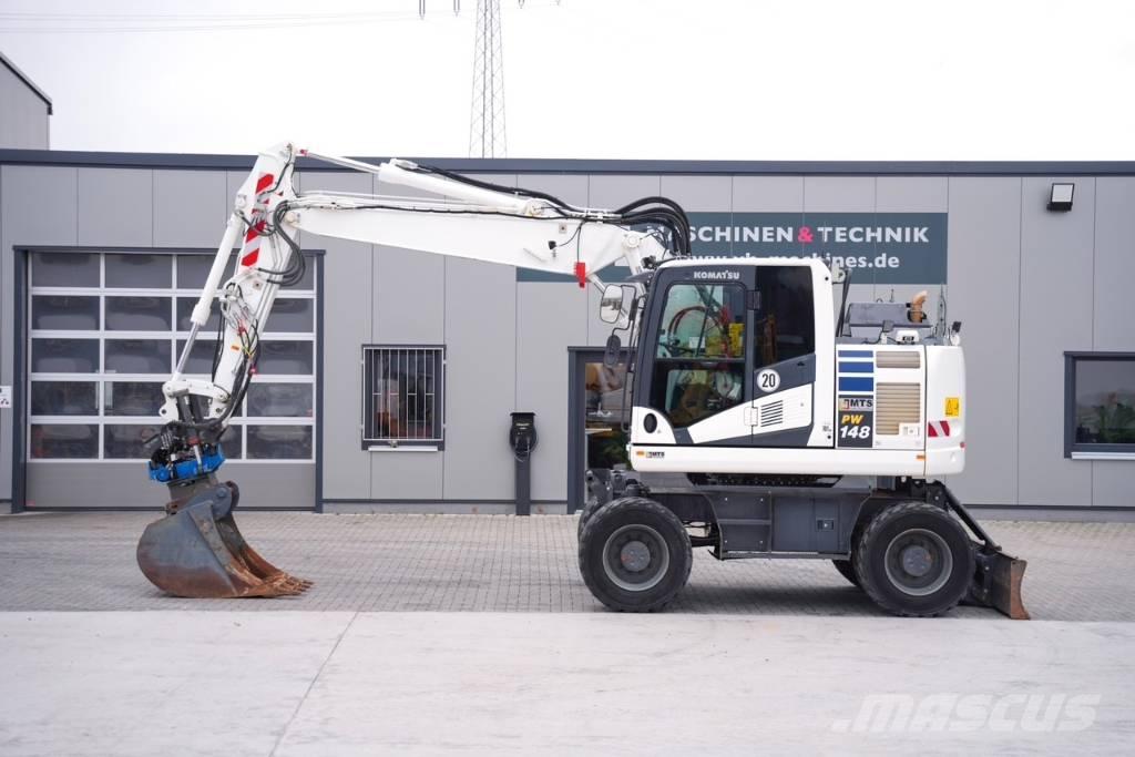 Komatsu PW 148-11 Excavatoare cu roti