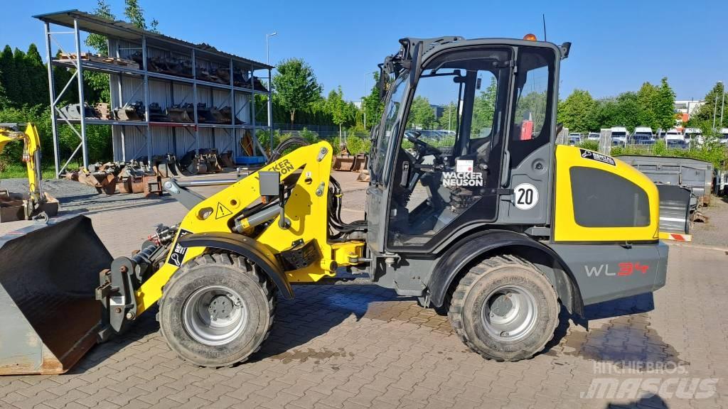 Wacker Neuson WL34 Incarcator pe pneuri