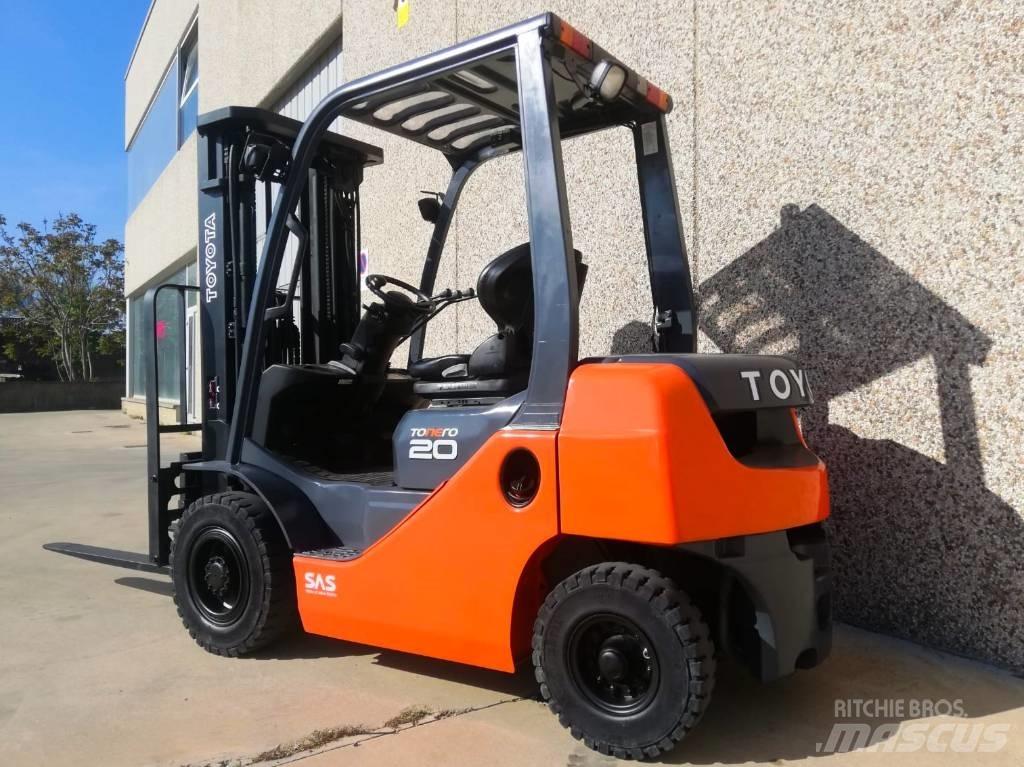 Toyota 02-8 FG F 20 Stivuitor GPL