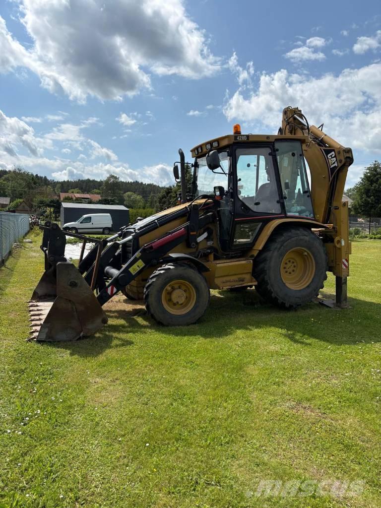 CAT 428 D 4x4 Buldoexcavatoare