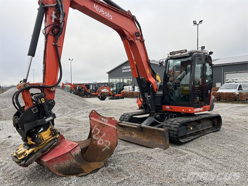 Kubota KX 080-4 Excavatoare 7t - 12t