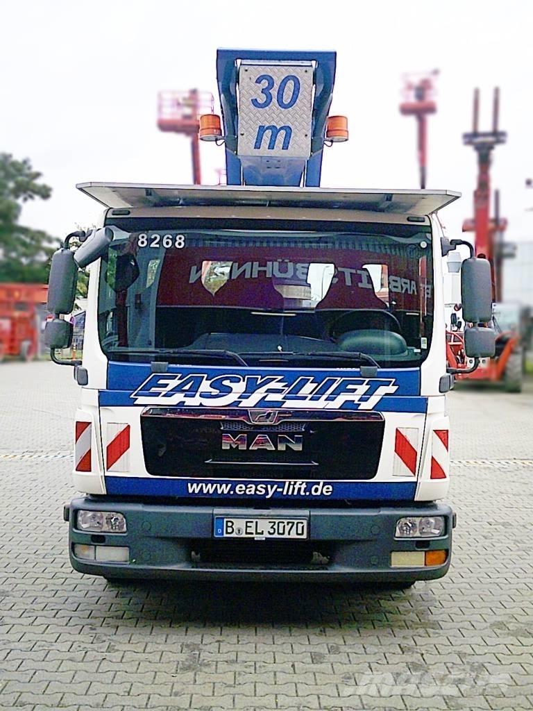 Palfinger P 300 KS Platforme aeriene montate pe camion