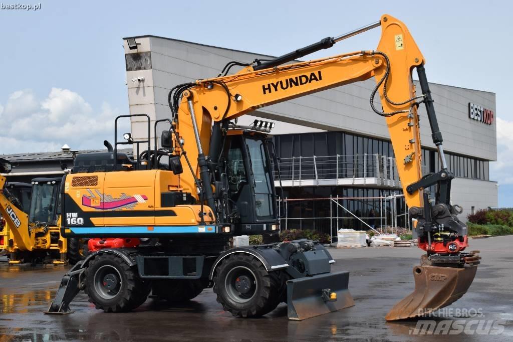 Hyundai HW 160 Excavatoare cu roti