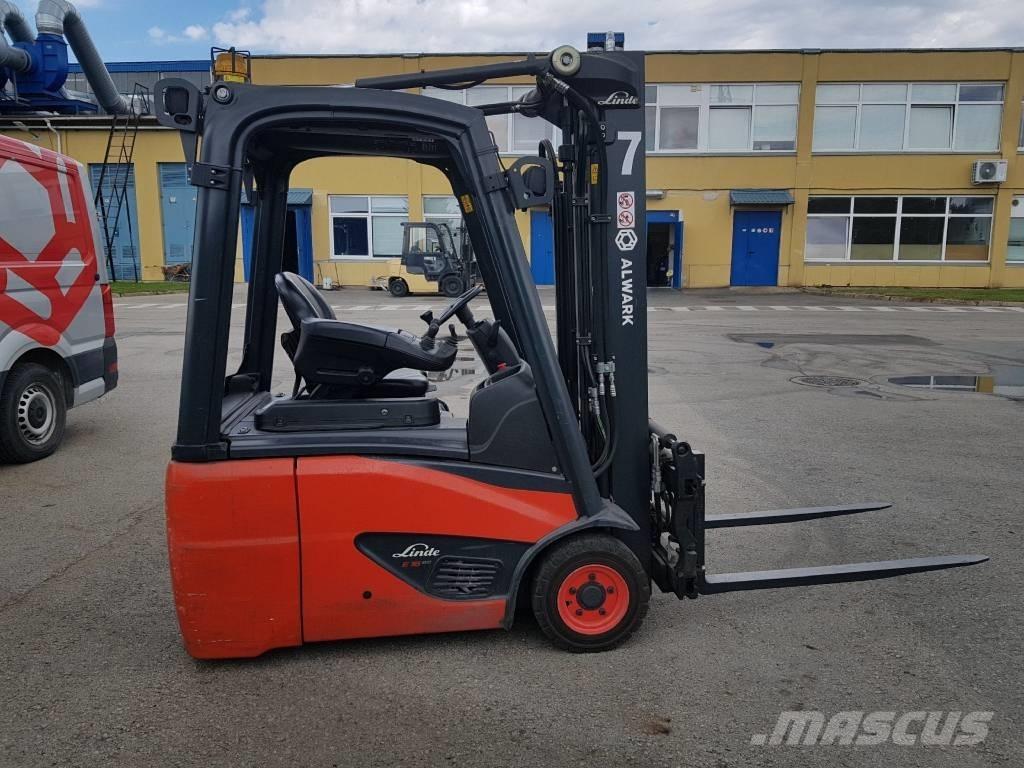 Linde E16C Stivuitor electric