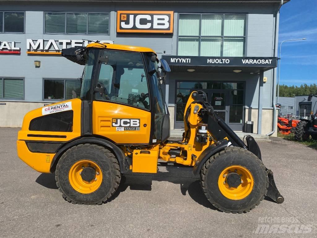 JCB 407 SV Incarcator pe pneuri