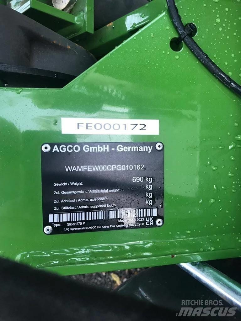 Fendt Slicer 270P Cositoare de iarba