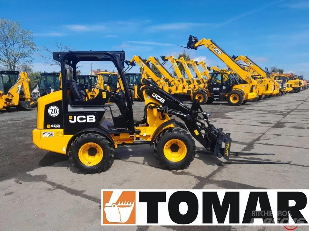 JCB 403 Incarcator pe pneuri