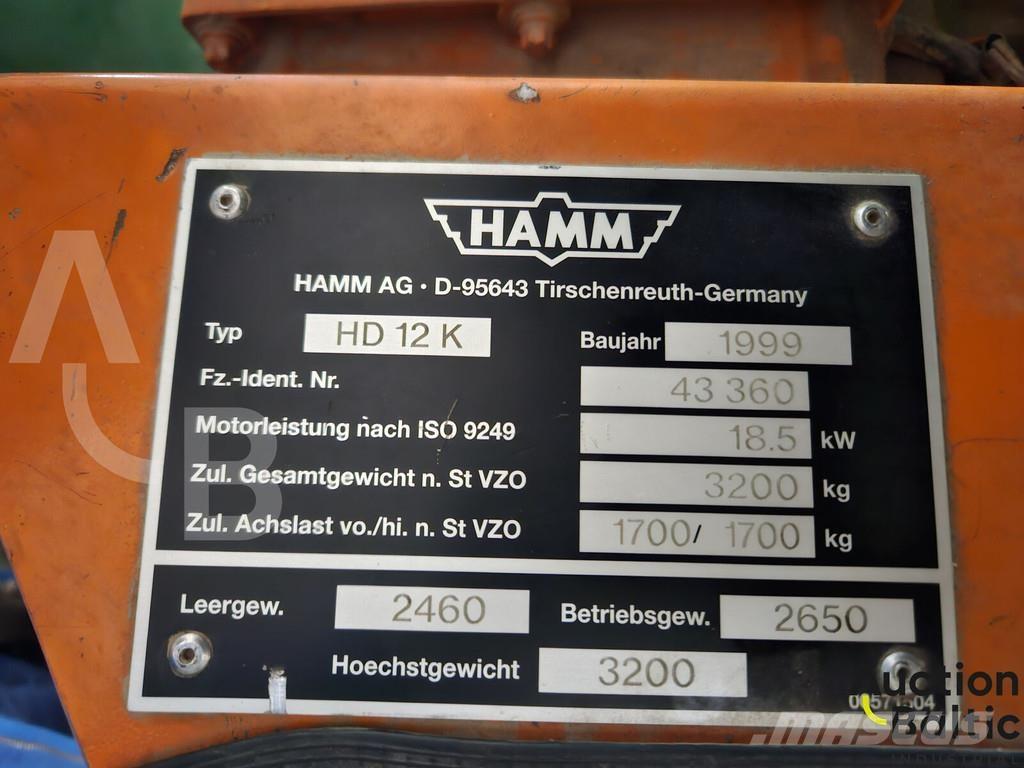 Hamm HD 12 K Alti cilindri compactori