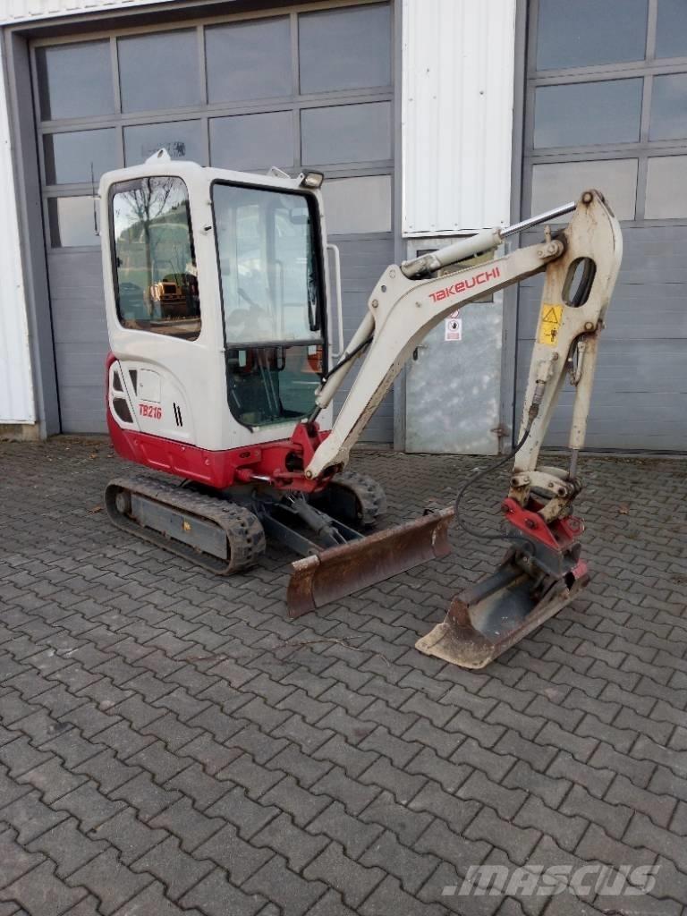 Takeuchi TB 216 Mini excavatoare < 7t