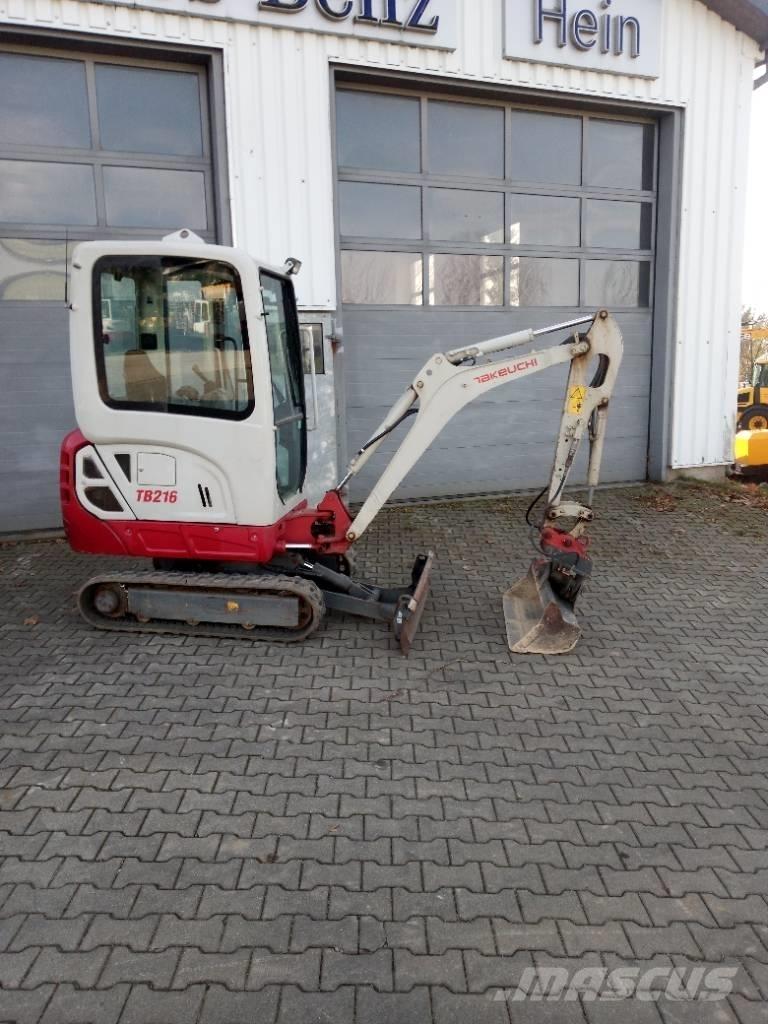 Takeuchi TB 216 Mini excavatoare < 7t