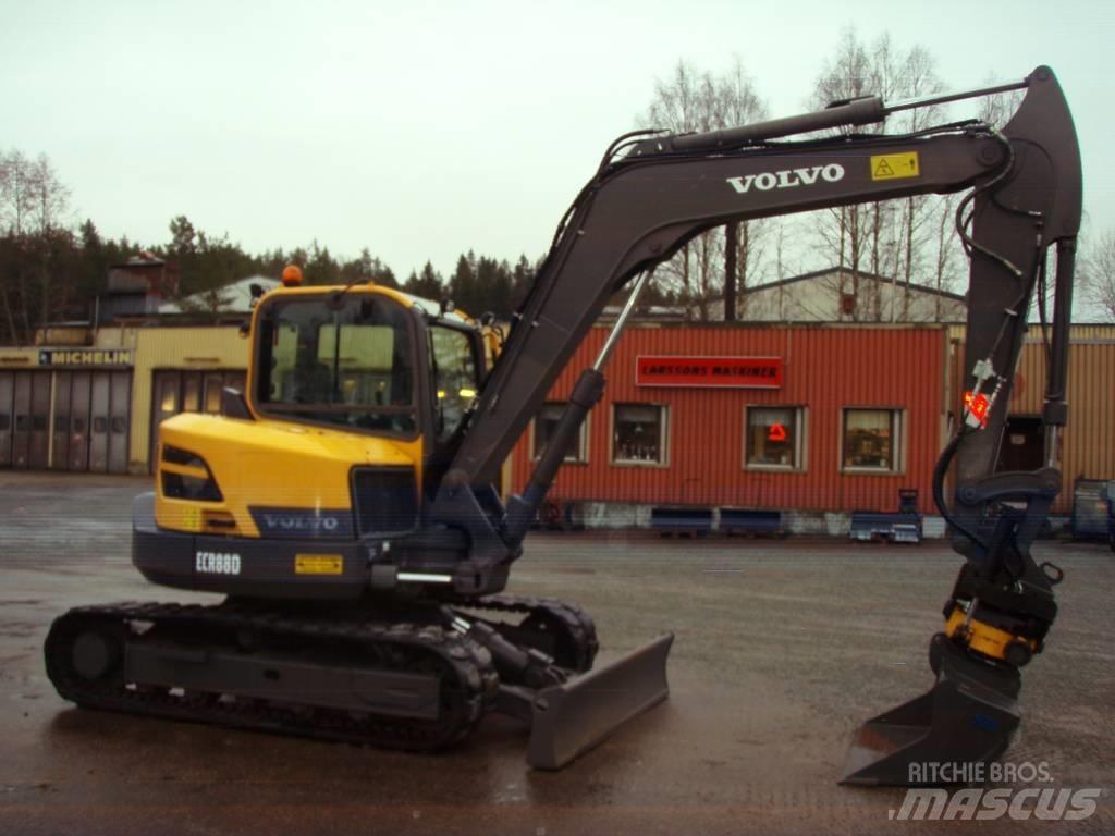 Volvo ECR 88 D Excavatoare 7t - 12t